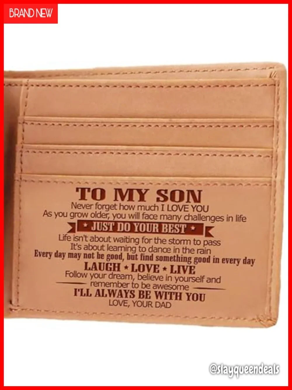 Customized Leather Front Pocket Wallet RFID Minimalist Credit Card Wallets